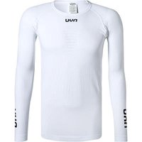 UYN Herren Longsleeve weiß Mikrofaser unifarben von Uyn