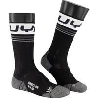 UYN Herren Socken schwarz Mikrofaser unifarben von Uyn