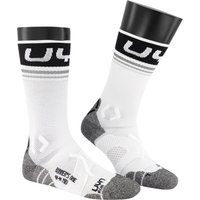 UYN Herren Socken schwarz Mikrofaser unifarben von Uyn