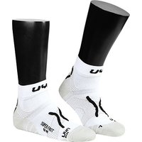 UYN Herren Laufsocken weiß Mikrofaser unifarben von Uyn