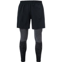 UYN Herren Sporthose schwarz Mikrofaser unifarben von Uyn