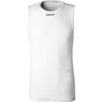 UYN Herren Tanktop weiß Mikrofaser unifarben von Uyn