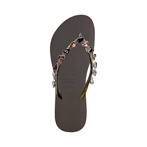 Uzurii Heart Bronze - Koffie Damen Flip Flops Größe 41/42 Damen Flip Flops Größe 42 Uzurii Heart Bronze - Koffie Damen Flip Flops Größe 41/42 Damen Flip Flops Größe 42 von Uzurii