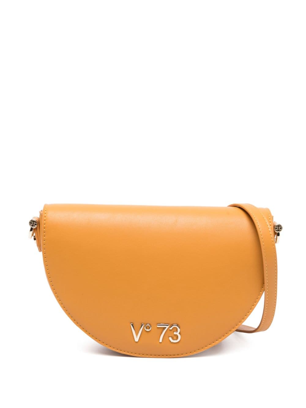 V°73 Umhängetasche mit Logo-Schild - Orange von V°73