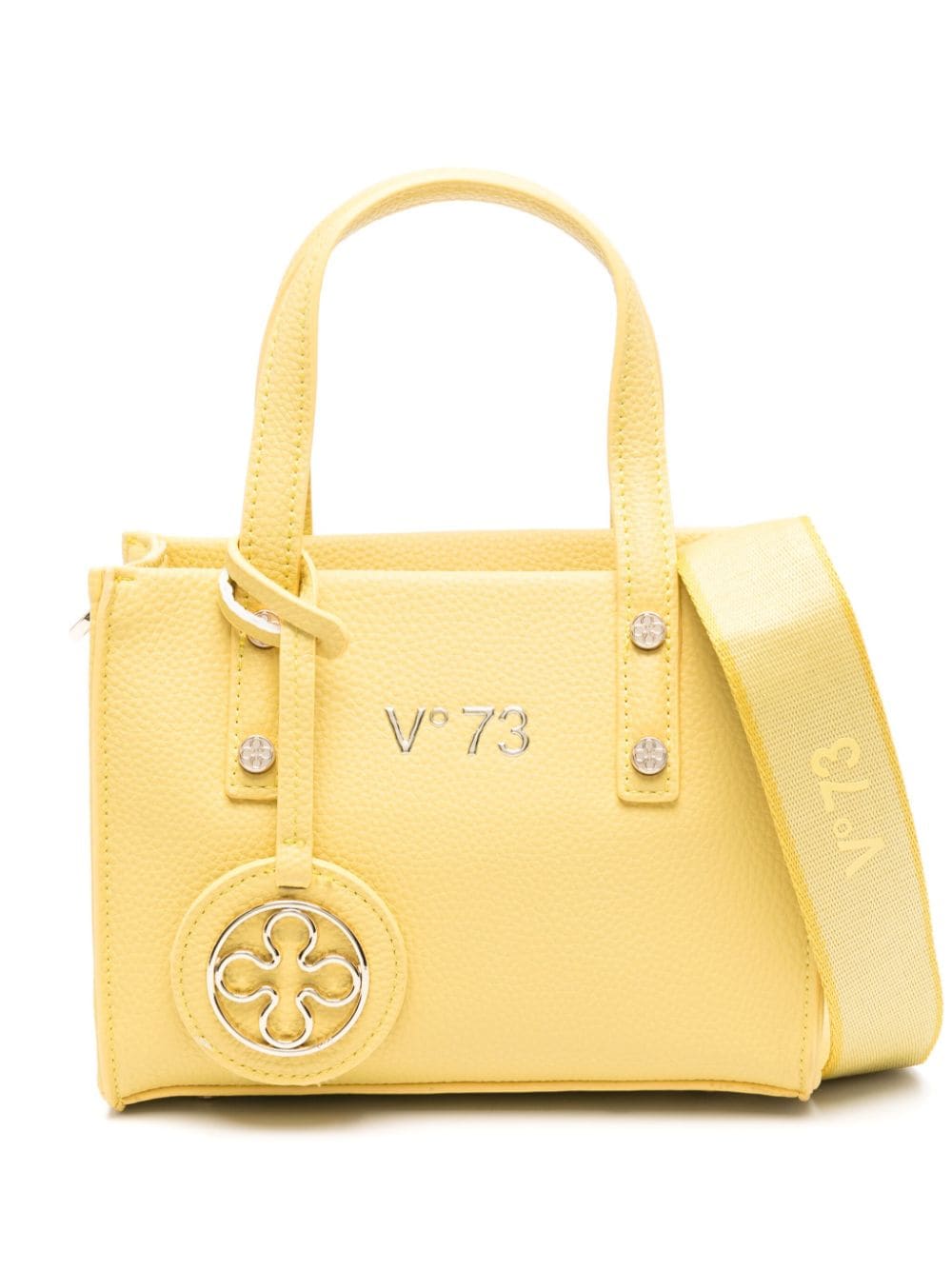 V°73 Elera Handtasche mit Logo - Gelb von V°73