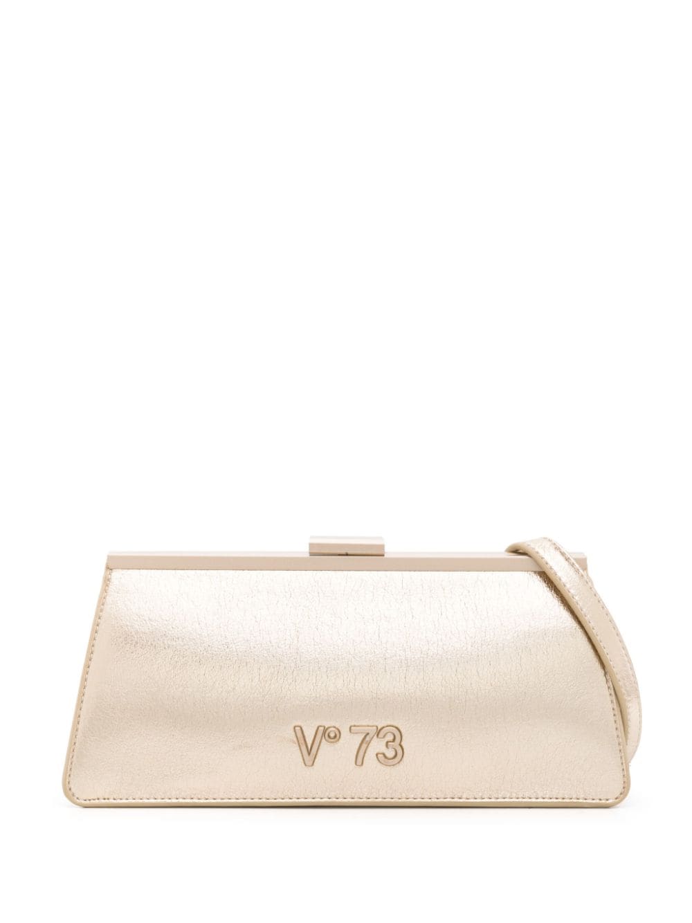 V°73 Laminierte Crow Sports Clutch - Gold von V°73