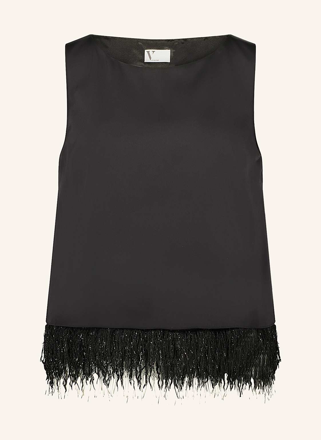 V By Vera Mont Satintop Mit Glitzergarn schwarz von V by Vera Mont