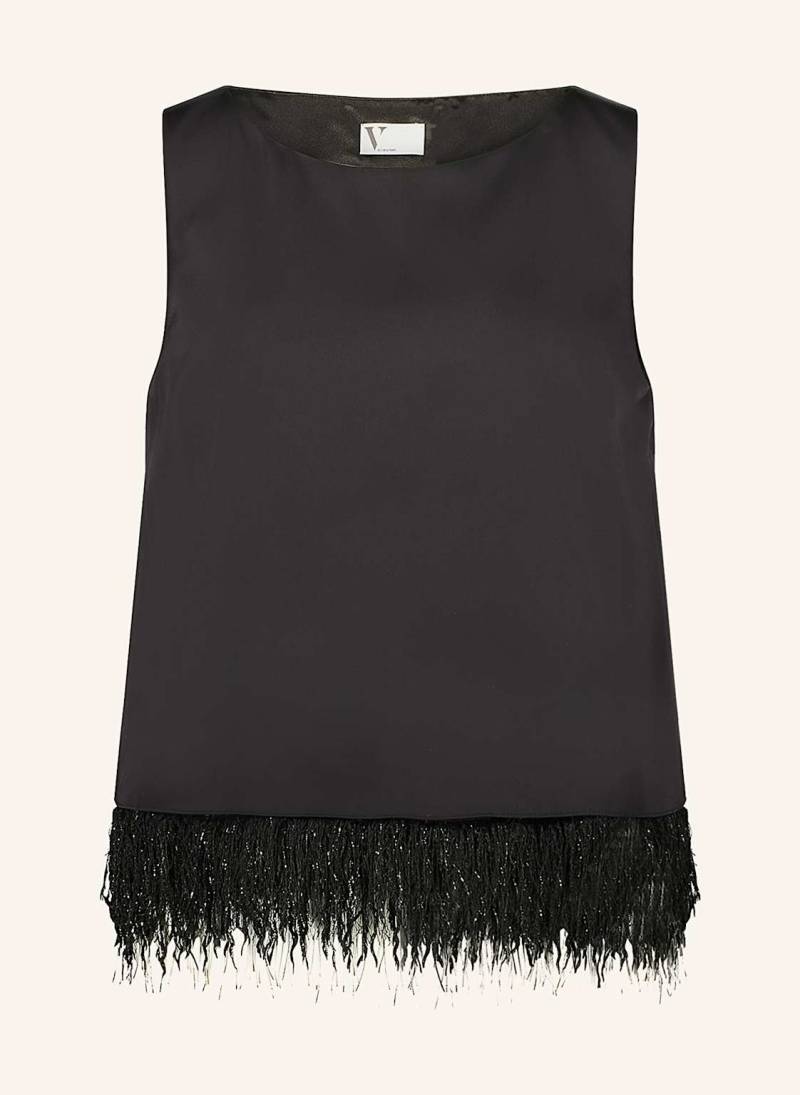 V By Vera Mont Satintop Mit Glitzergarn schwarz von V by Vera Mont