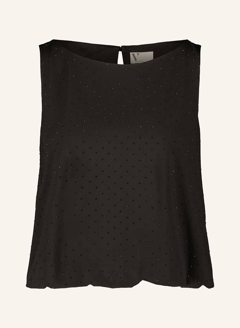 V By Vera Mont Top Mit Schmucksteinen schwarz von V by Vera Mont