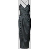 V by Vera Mont Abendkleid in Wickel-Optik in Anthrazit, Größe 40 V by Vera Mont Abendkleid in Wickel-Optik in Anthrazit, Größe 40 von V by Vera Mont