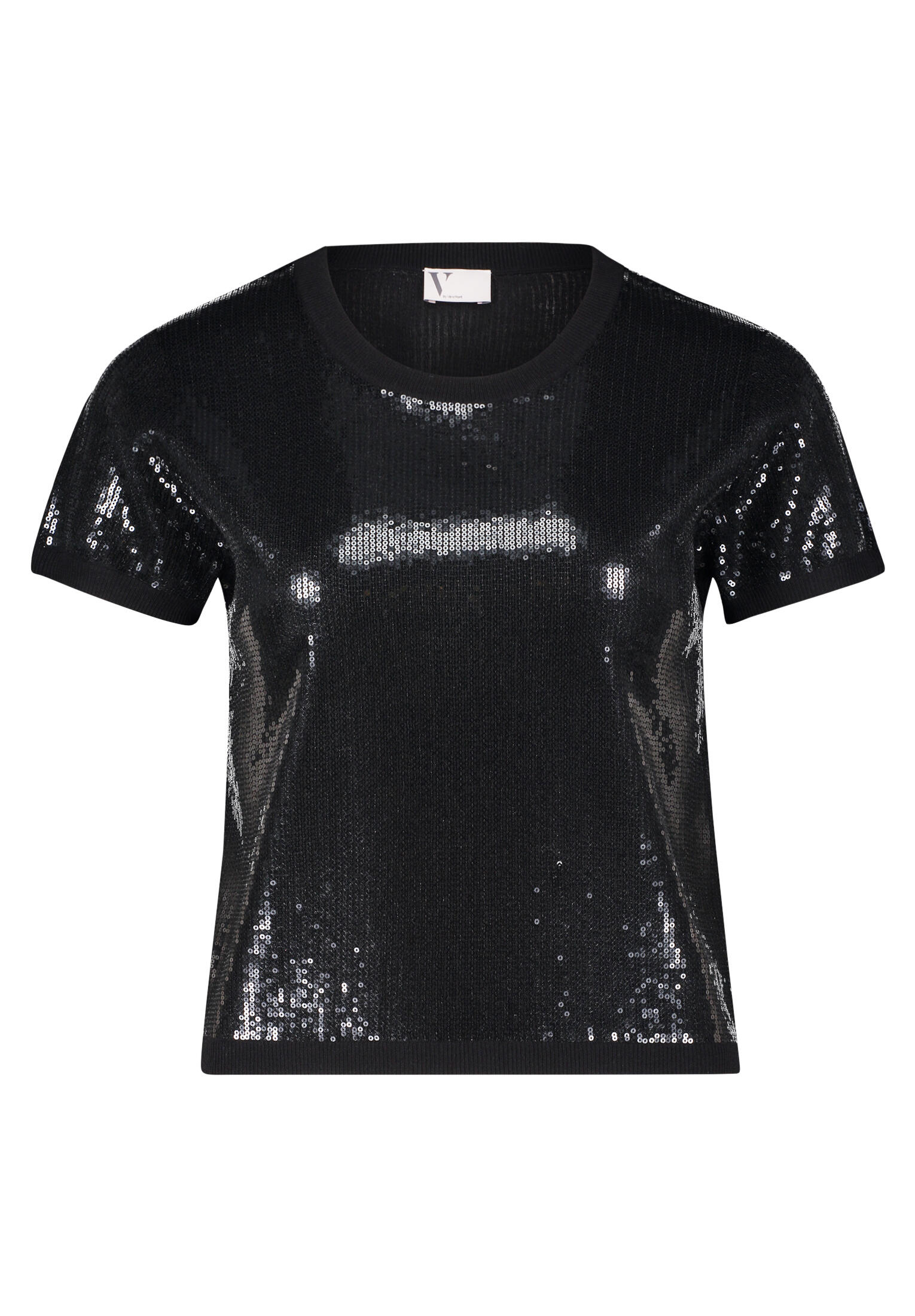 V by Vera Mont - Basic-Strickpullover schwarz - Gr. - S von V by Vera Mont