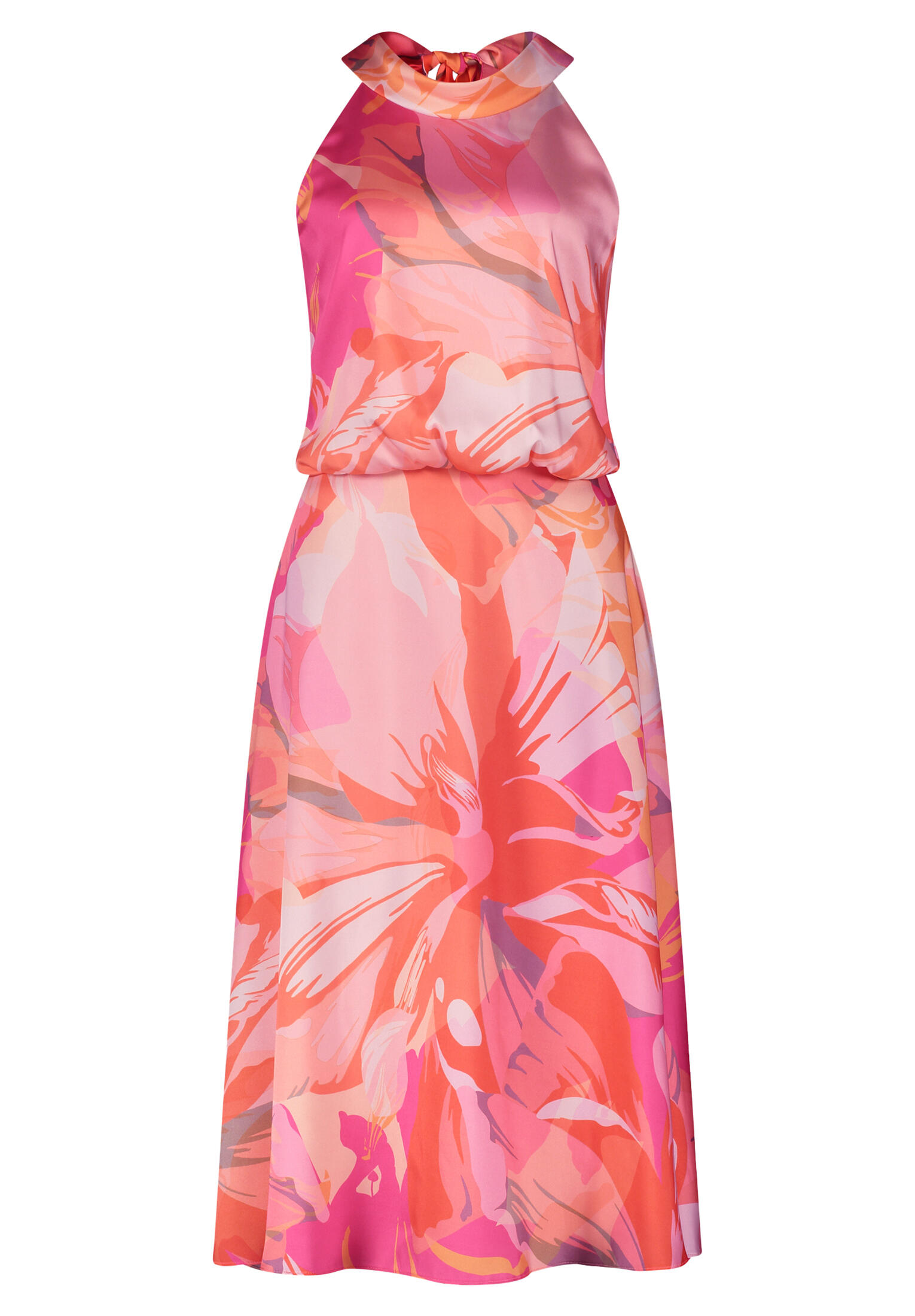 V by Vera Mont - Cocktailkleid orange/pink - Gr. - 40 von V by Vera Mont