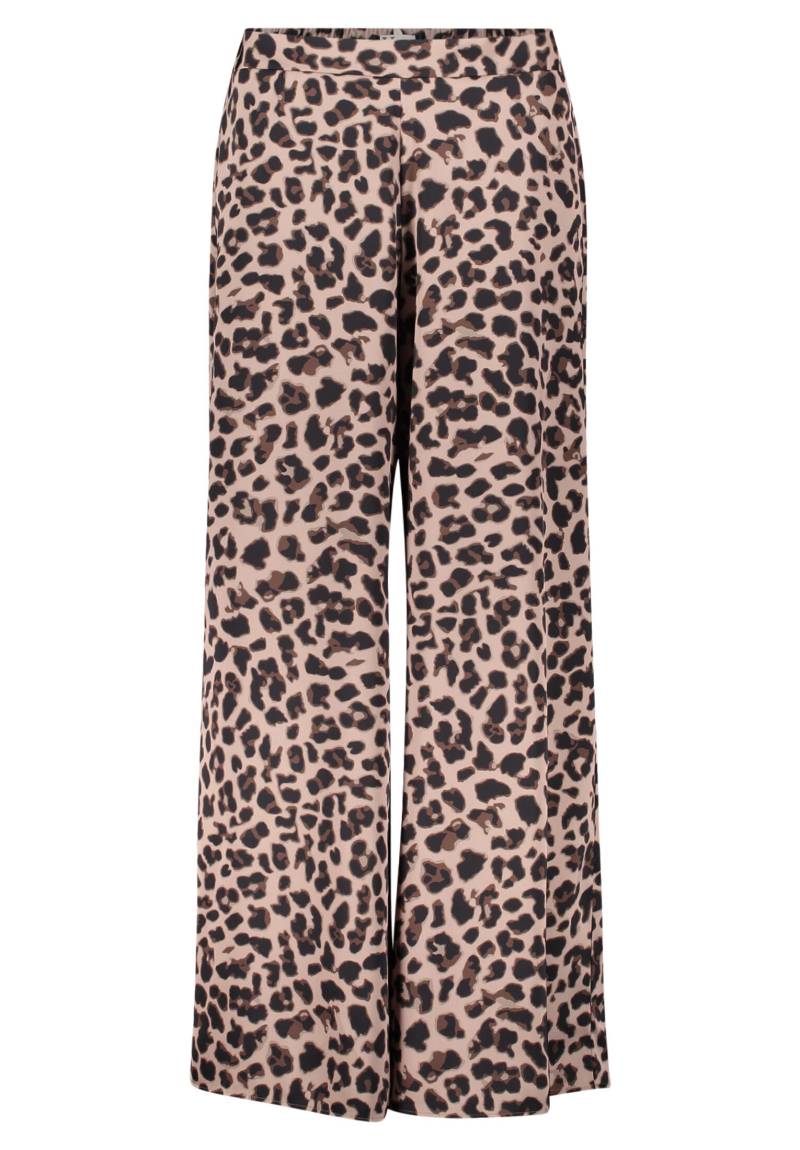 V by Vera Mont - Marlene-Hose weiß/braun - Gr. - 42 von V by Vera Mont