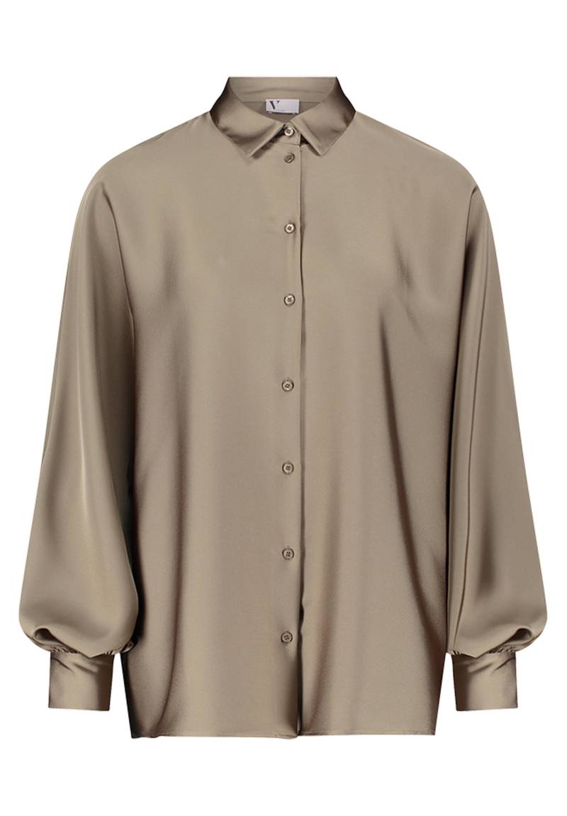 V by Vera Mont - Satin-Bluse - Gr. - 38 von V by Vera Mont