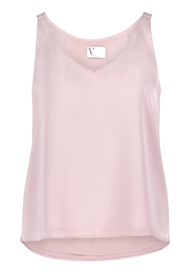 V by Vera Mont - Satin-Bluse hydrangea rosé - Gr. - 38 von V by Vera Mont
