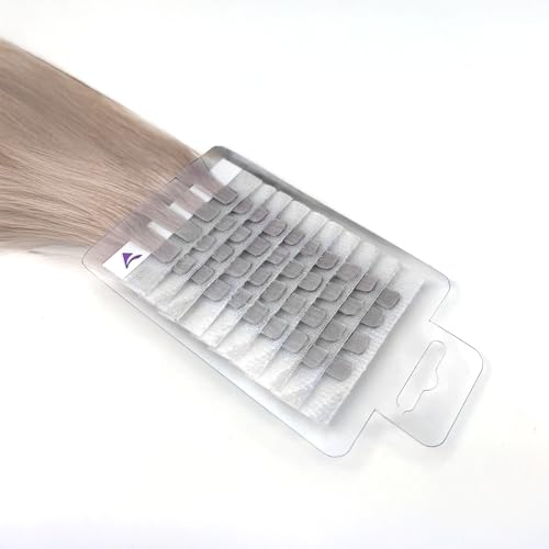 V-Light Tape Patch Hair Platinblond 150g – Slawisches Echthaar | Lebensdauer bis 2 Jahre | Kompatibel mit V-Light Methode, UV Secret Glue & UV-Lichtgerät von V light
