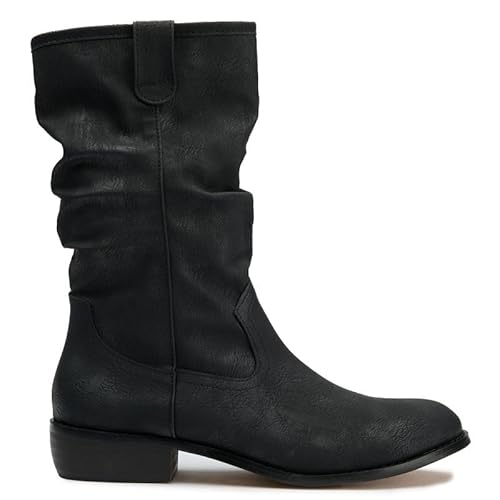 V.GAN Vegane Prune Westernstiefel, Schwarz , 38 EU von V.GAN