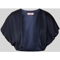 V.M. Bolero mit kurzärmeligem Design in Marine, Größe 36 von V.M.