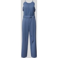 V.M. Jumpsuit mit Bindegürtel in Hellblau, Größe 40 V.M. Jumpsuit mit Bindegürtel in Hellblau, Größe 40 von V.M.
