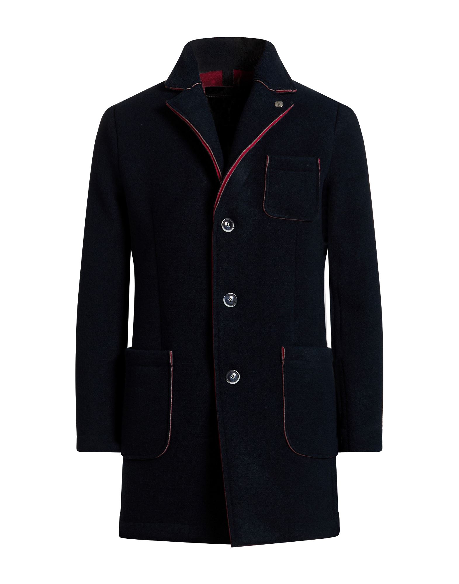 V2® BRAND Mantel Herren Nachtblau von V2® BRAND