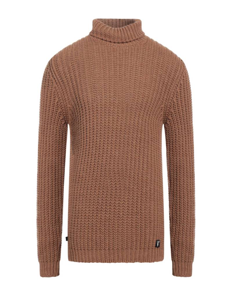 V2® BRAND Rollkragenpullover Herren Kamel von V2® BRAND