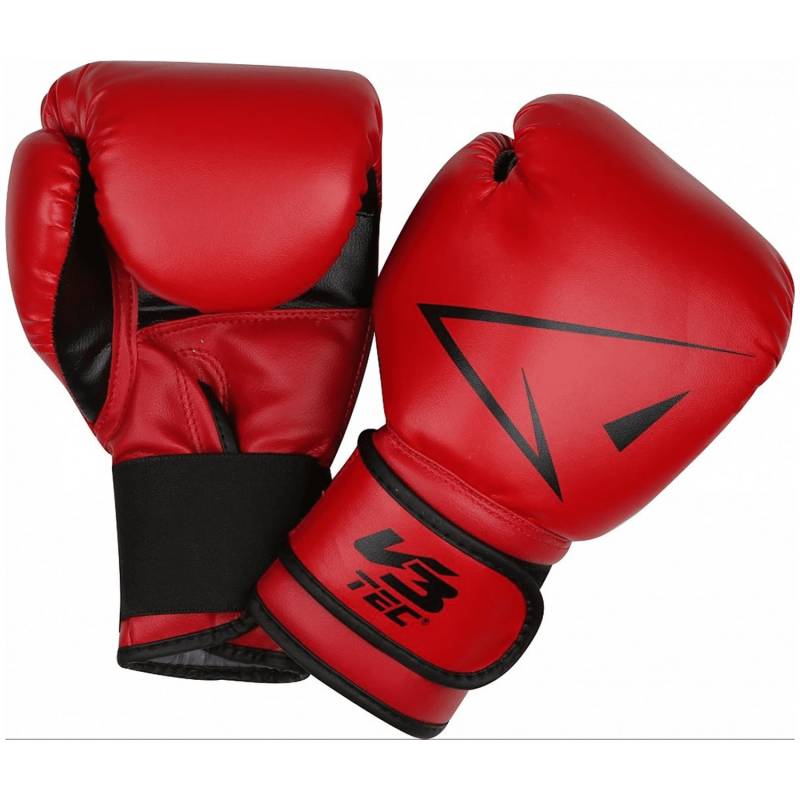 Club Training Boxhandschuh Rot - Gr. - 8 von V3Tec