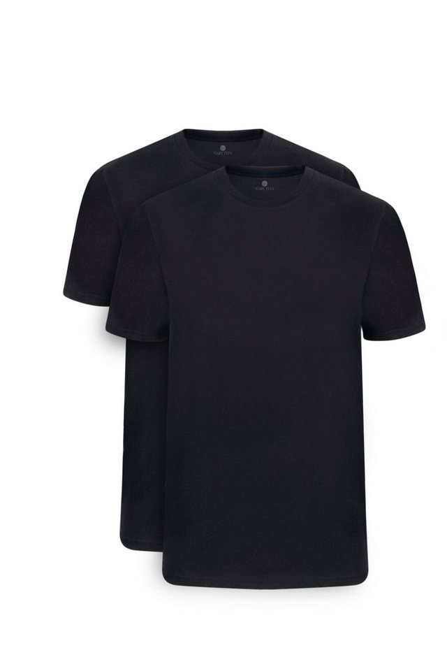VA CULTURE T-Shirt 2er Pack Basic T-Shirts – Normal, Tall & Extra Tall Größen (2-tlg) von VA CULTURE