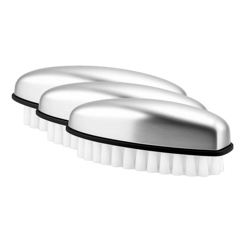 VABIONO Nagelbürste Nagelbürsten mit Edelstahlgriff 3er Set, 3er, Kostenfreier Versand von VABIONO