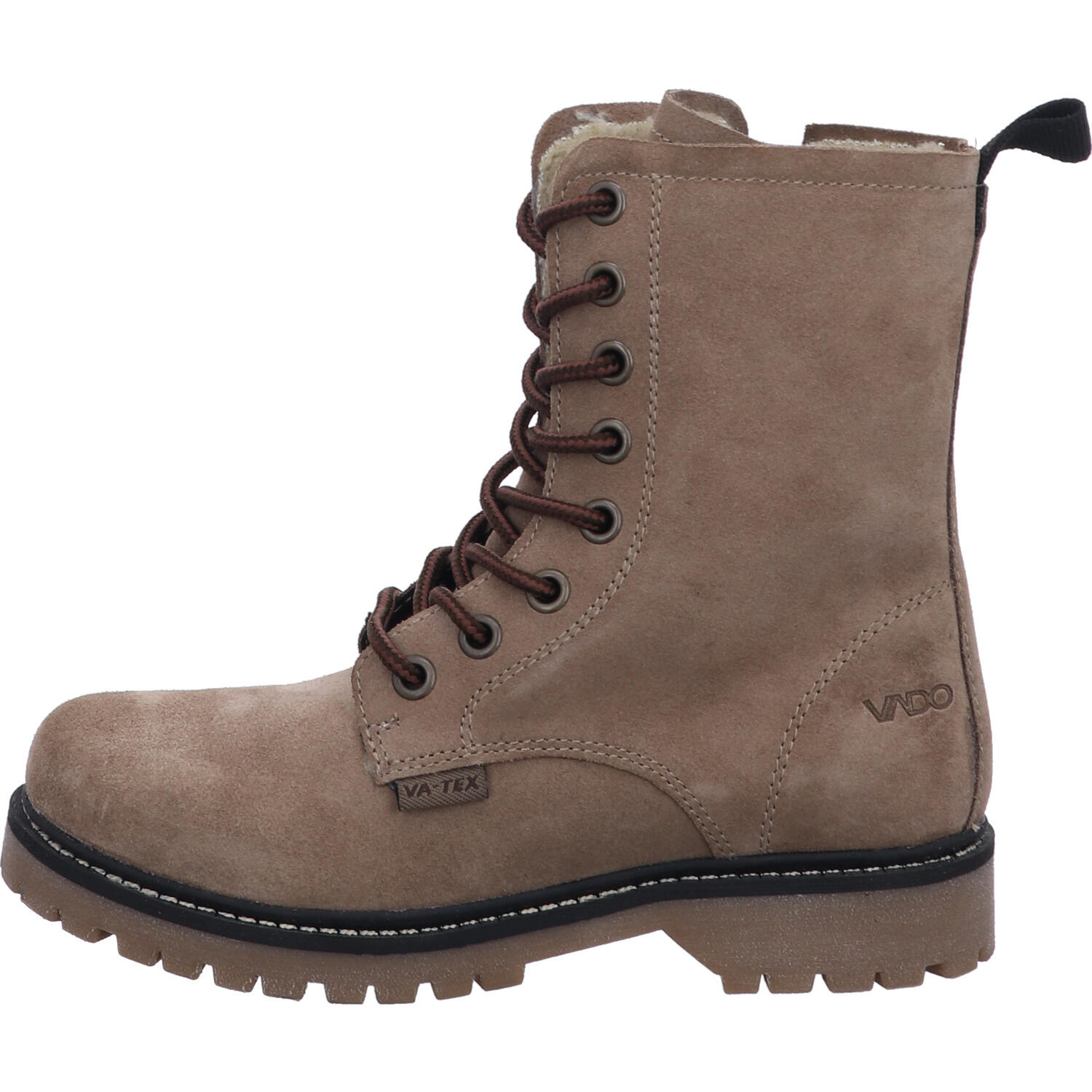 LULU HIGH ZIPPER VATEX taupe - Gr. - 38 von VADO