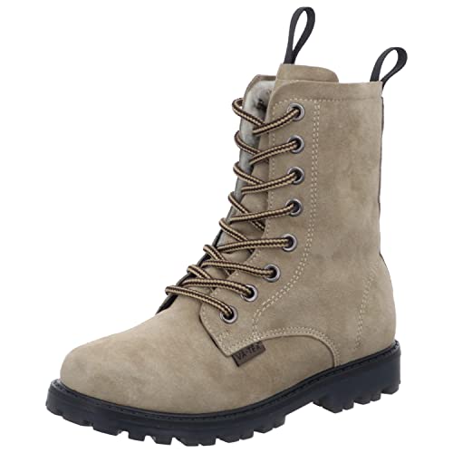 Vado Lola High Zipper Boot Warmfutter Reißverschluss Beige EU 35 von Vado