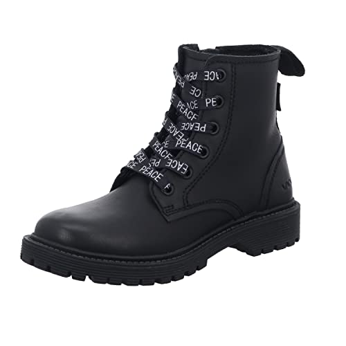 Vado Mitch Mid Zipper Boot Warmfutter Reißverschluss Schwarz EU 35 von Vado