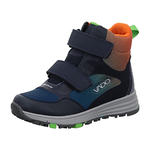 Vado Smile High Warmfutter Boot Klettverschluss Blau EU 28 von Vado