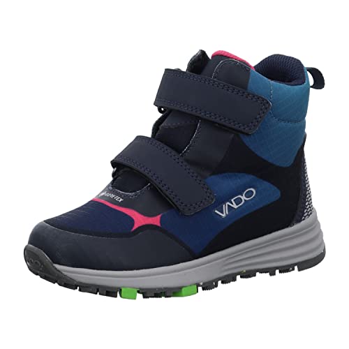 Vado Smile High Warmfutter Boot Klettverschluss Blau EU 30 von Vado