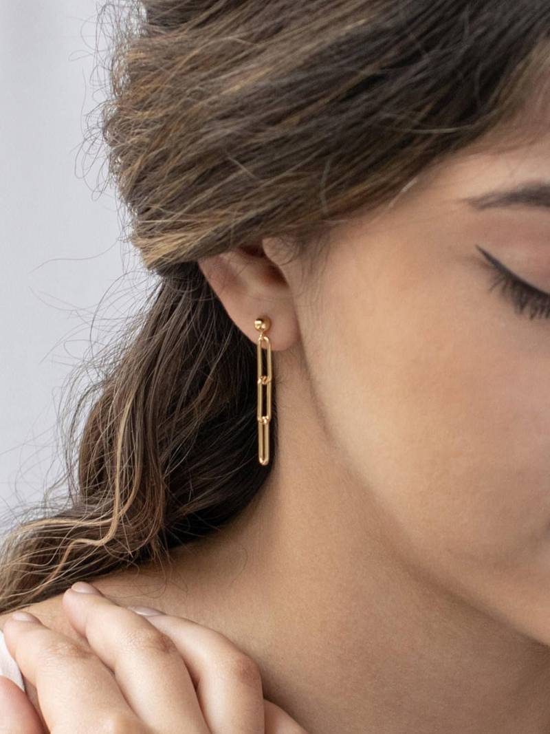 Ketten Ohrringe Baumeln Statement Silber Zierliche Brautjungfer Weihnachtsgeschenke von VALAY