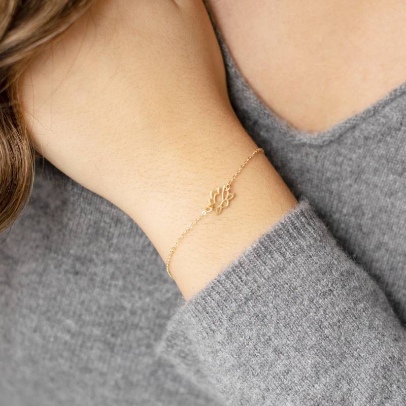 Lotus Armband Bester Freund Freundschaft Ermutigung Geschenk Schwester Brautjungfer Weihnachtsgeschenke von VALAY