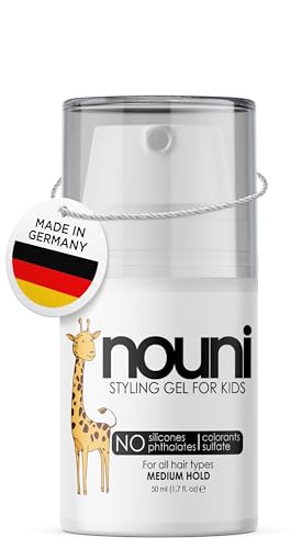 Haargel für Kinder und Kleinkinder | Styling Gel For Kids ohne Silikone, Sulfate oder Farbstoffe - vegan - MADE IN GERMANY | Für Mädchen und Jungen | 50ml (50ml) von VALENTEA