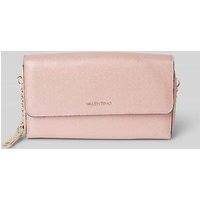 VALENTINO BAGS Clutch mit Label-Applikation Modell 'KALUA' in Rose Gold, Größe 1 von VALENTINO BAGS