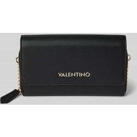 VALENTINO BAGS Clutch mit Label-Applikation Modell 'ZERO' in Black, Größe 1 von VALENTINO BAGS