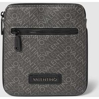 VALENTINO BAGS Crossbody Bag mit Allover-Logo-Print in Black, Größe One Size von VALENTINO BAGS
