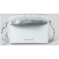 VALENTINO BAGS Crossbody Bag mit Label-Detail Modell 'PATTIE' in Silber, Größe 1 von VALENTINO BAGS