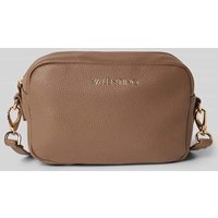VALENTINO BAGS Crossbody Bag mit Logo-Applikation Modell 'Brixton' in Taupe, Größe 1 von VALENTINO BAGS