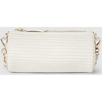 VALENTINO BAGS Crossbody Bag mit Strukturmuster Modell 'FROZEN' in Weiss, Größe 1 von VALENTINO BAGS