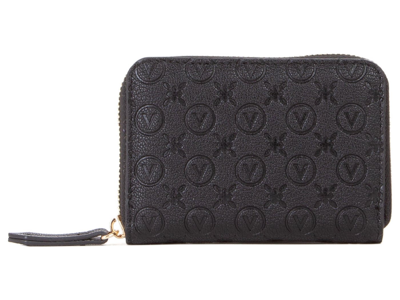 VALENTINO BAGS Geldbörse VPS8ZG137 Wallet SAMBA RE (Stück, 1-tlg., 1), goleden Details von VALENTINO BAGS
