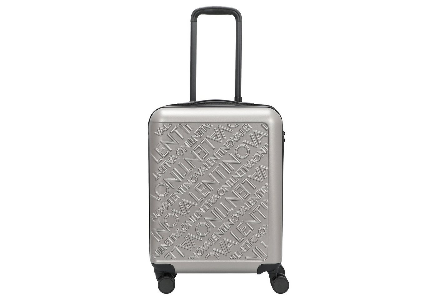 VALENTINO BAGS Handgepäck-Trolley Mars Carry On - 4-Rollen-Kabinentrolley 54.5 cm (silber) von VALENTINO BAGS