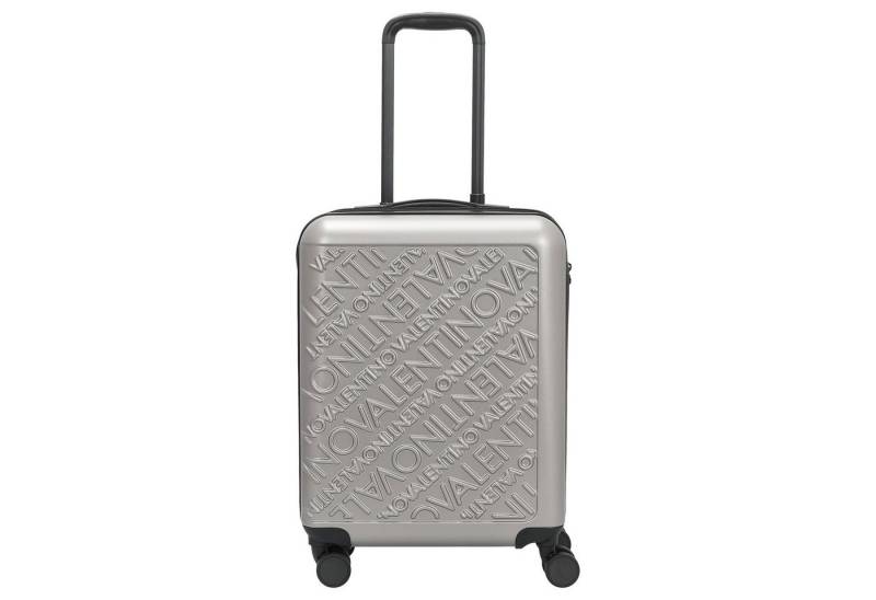 VALENTINO BAGS Handgepäck-Trolley Mars Carry On - 4-Rollen-Kabinentrolley 54.5 cm (silber) von VALENTINO BAGS