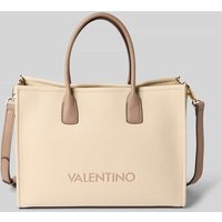 VALENTINO BAGS Handtasche in Two-Tone-Machart Modell 'WILK' in Ecru, Größe 1 von VALENTINO BAGS