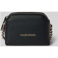 VALENTINO BAGS Handtasche mit Label-Applikation Modell 'ARCADIA CAMERA BAG' in Black, Größe 1 von VALENTINO BAGS
