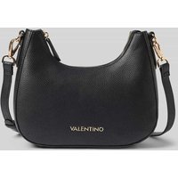 VALENTINO BAGS Handtasche mit Label-Applikation Modell 'BRIXTON' in Black, Größe 1 von VALENTINO BAGS