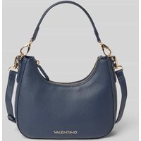 VALENTINO BAGS Handtasche mit Label-Applikation Modell 'BRIXTON' in Marine, Größe 1 von VALENTINO BAGS