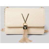 VALENTINO BAGS Handtasche mit Label-Applikation Modell 'DIVINA' in Beige, Größe 1 von VALENTINO BAGS
